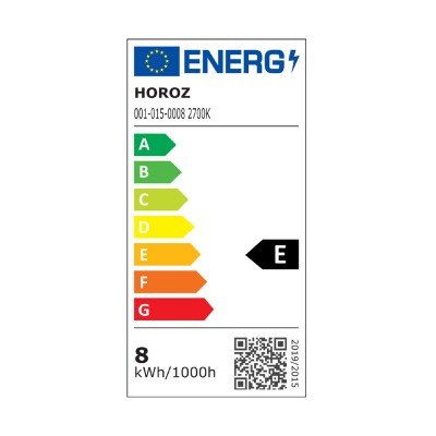 Filament LED fényforrás, 8W, E27, 2700K - FILAMENT GLOBE-8 2700K